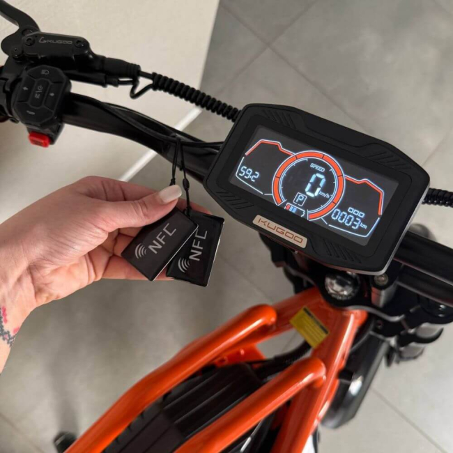 Електровелосипед Off-Road KUGOO R2 Dual Motor 3600W AWD 60V 31.2Ah |  До 90 км | NFC | Повний привід | Гарантія 24 місяці, Фото 8