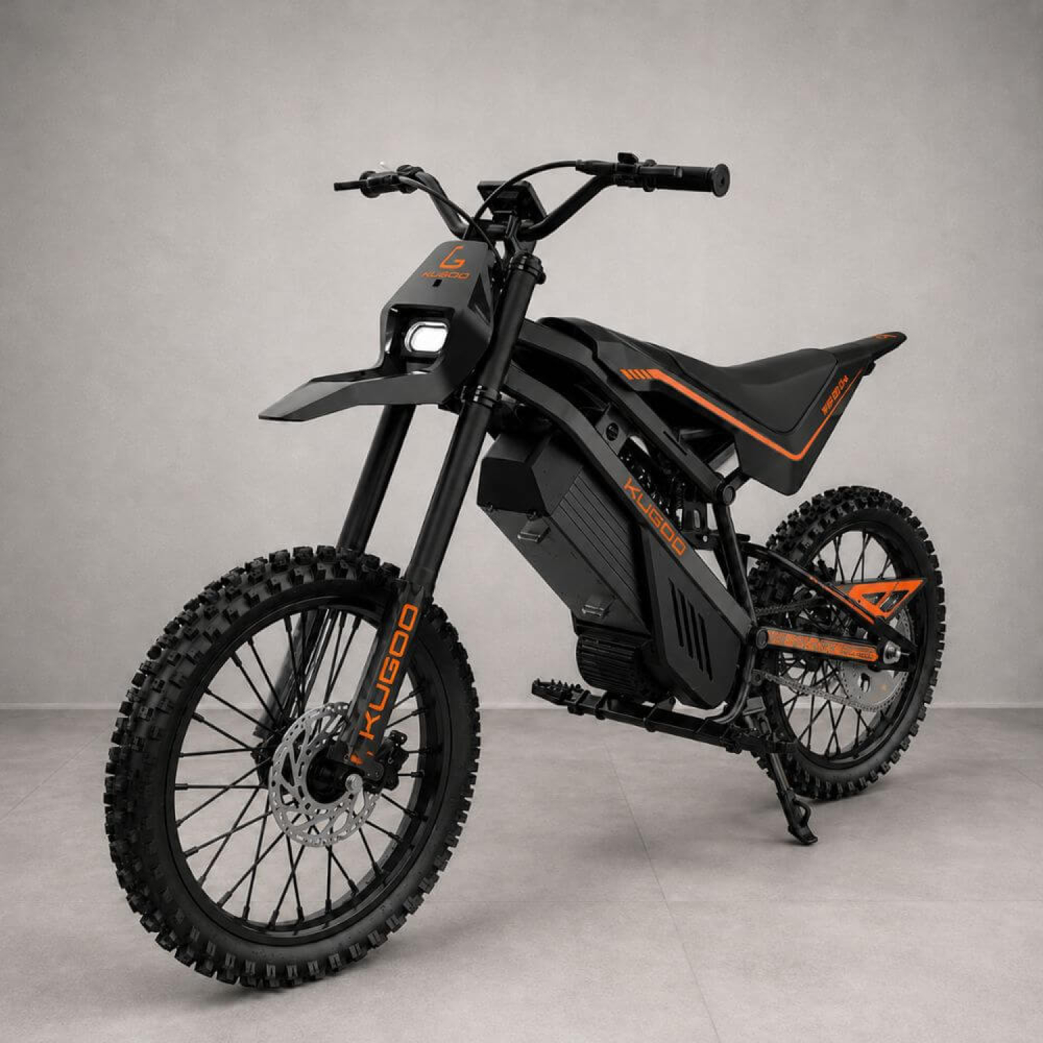 Электровелосипед Off-Road KUGOO Wish 02 Pro BLACK EDITION 2500W 60V 27Ah Li-ion |До 70 км | 19"/17" | Гидравлические тормоза | Гарантия 24 месяца, Фото 1