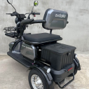Електроскутер триколісний EVOBIKE Luna TRIO | 60V Li-ion 23Ah 1200W Сірий максимальна швидкість 25 км/год, Фото 4