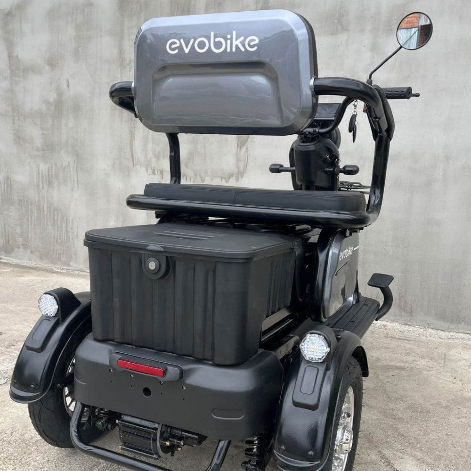 Электровелосипед трехколесный EVOBIKE Luna TRIO | 60V Li-ion 23Ah 1200W Серый , Фото 7