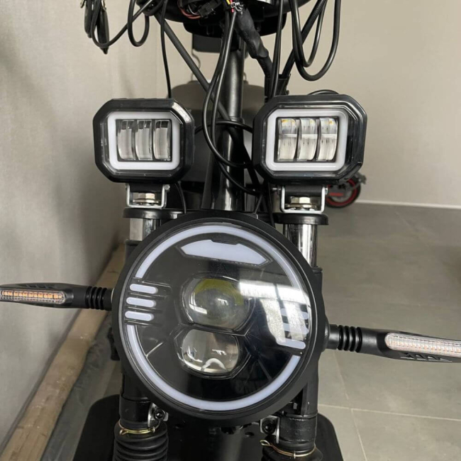 Електровелосипед Minako Titan 2.0 1500W 60V 30/35Ah LiFePO4, 16", гідравлічні гальма, Фото 4
