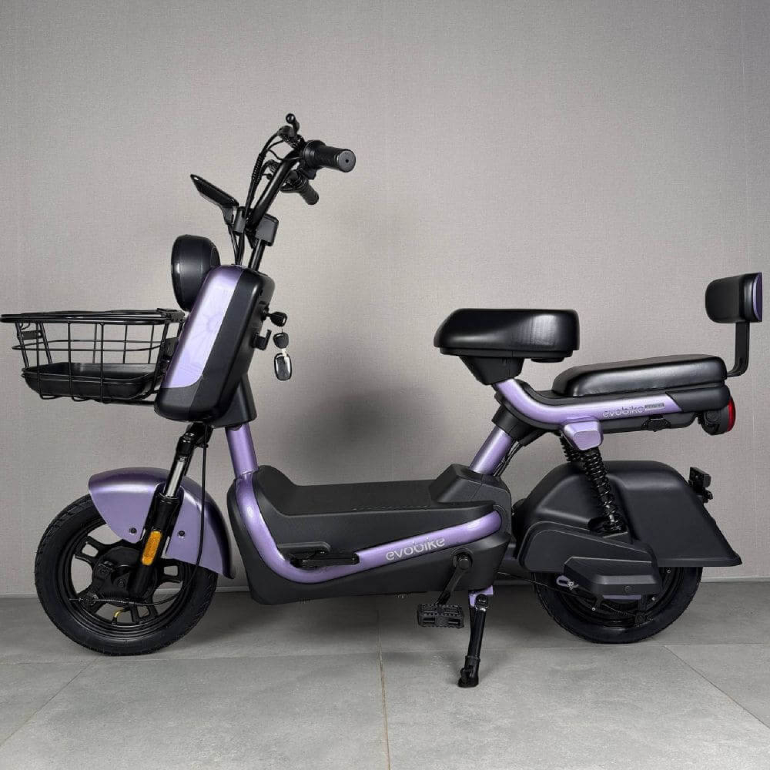 Электровелосипед EVOBIKE ATLAS 14 дюймов 600Вт 48В 20Ач Фиолетовый, Фото 2