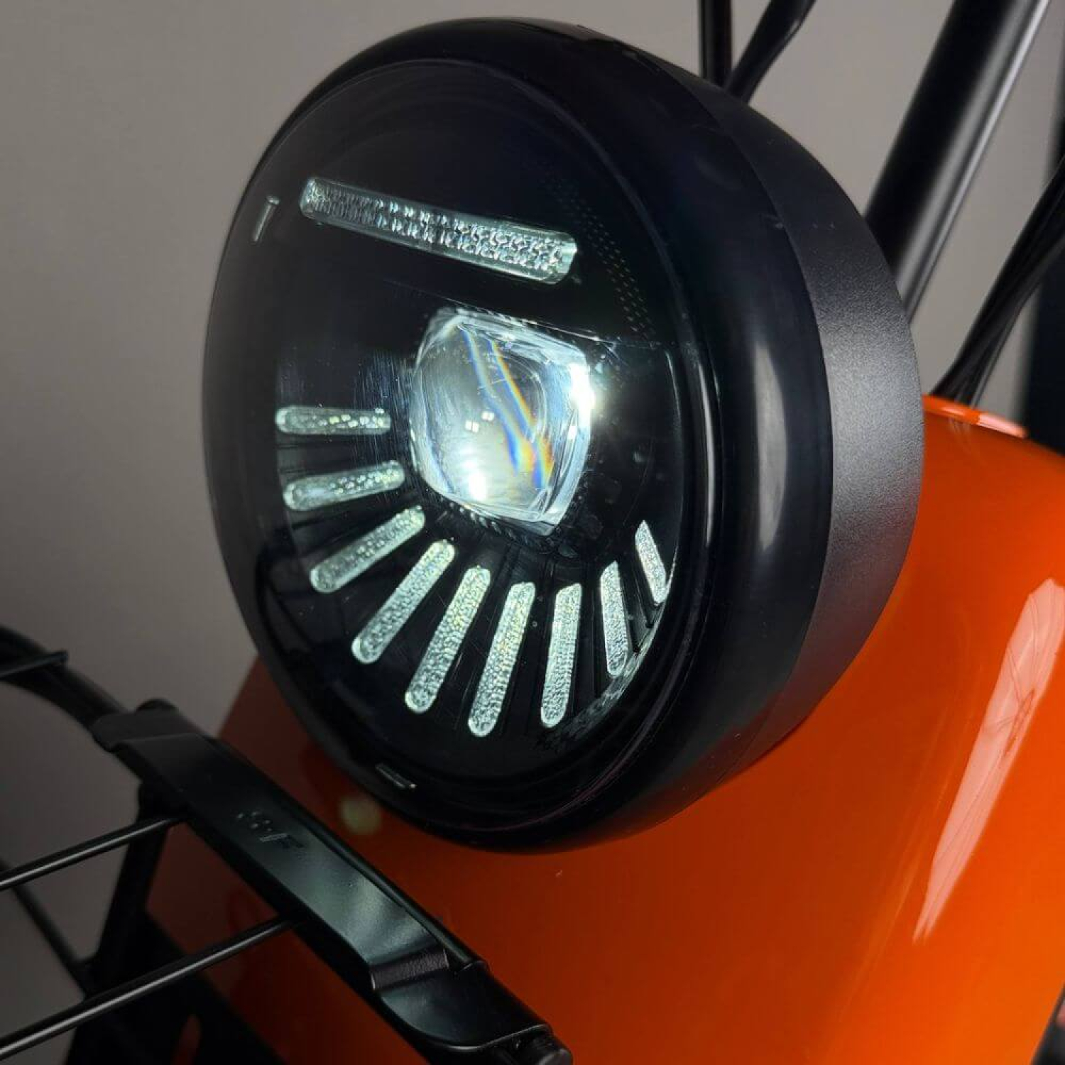 Городской электровелосипед EVOBIKE ATLAS Orange 600W 48V, Фото 5