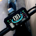Електровелосипед KUGOO Wish 01 Max 2000W 52V 35Ah BLACK EDITION (електропітбайк, до 100 км, посилена рама), Фото 6