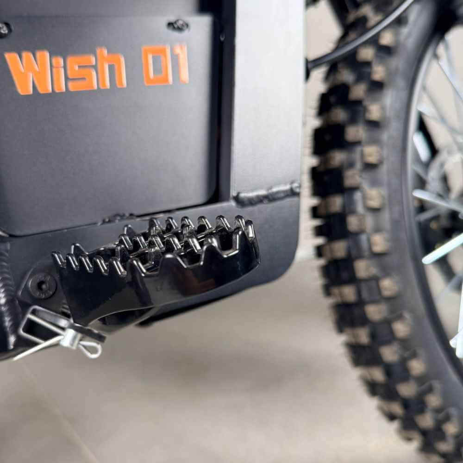 Электровелосипед KUGOO Wish 01 Max 2000 Вт 52 В 35 Ач BLACK EDITION (электро-питбайк, до 100 км, усиленная рама), Фото 12