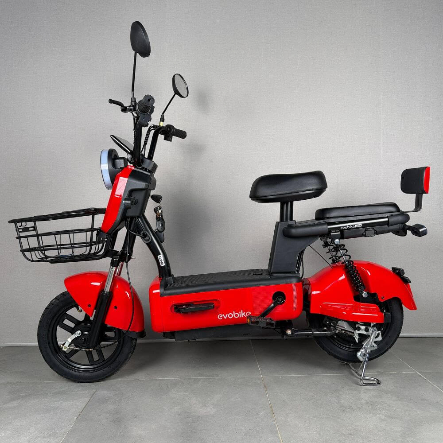 Электровелосипед EVOBIKE Nova S 500W 48V 12Ah Graphene 14” Red, Фото 6