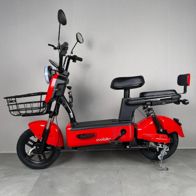 Електровелосипед EVOBIKE Nova S 500W 48V 12Ah Graphene 14” Red, Фото 6