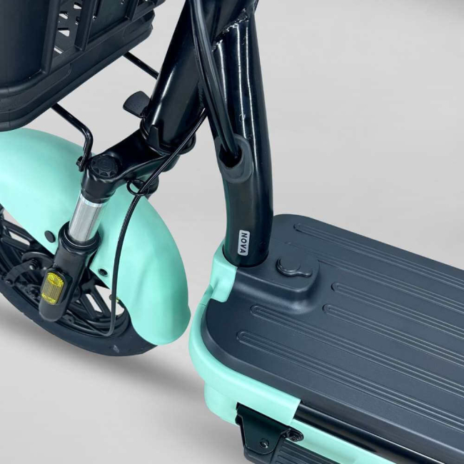 Електровелосипед EVOBIKE Nova Pro 2026 600W 48V 20Ah Бірюзовий | Графенова батарея | 40 км/год | 14", Фото 6