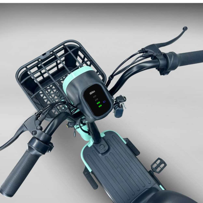 Електровелосипед EVOBIKE Nova Pro 2026 600W 48V 20Ah Бірюзовий | Графенова батарея | 40 км/год | 14", Фото 5