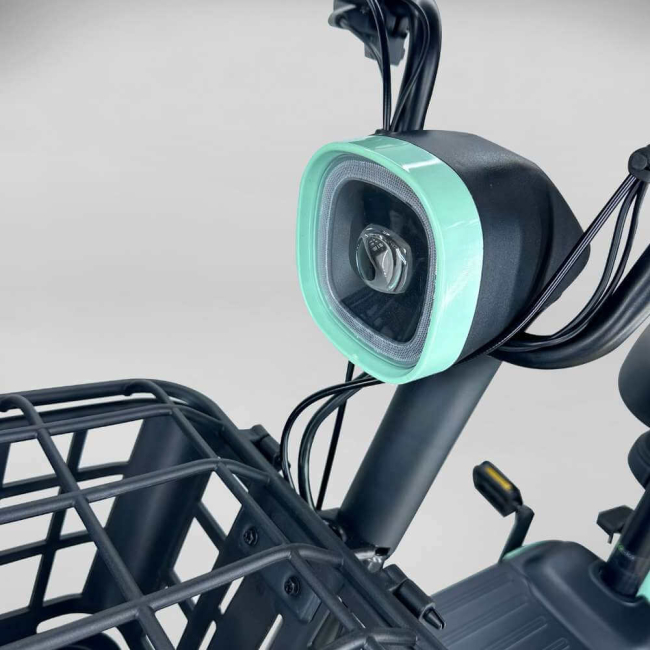 Електровелосипед EVOBIKE Nova Pro 2026 600W 48V 20Ah Бірюзовий | Графенова батарея | 40 км/год | 14", Фото 4