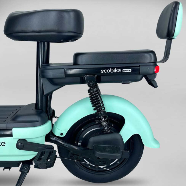 Електровелосипед EVOBIKE Nova Pro 2026 600W 48V 20Ah Бірюзовий | Графенова батарея | 40 км/год | 14", Фото 2