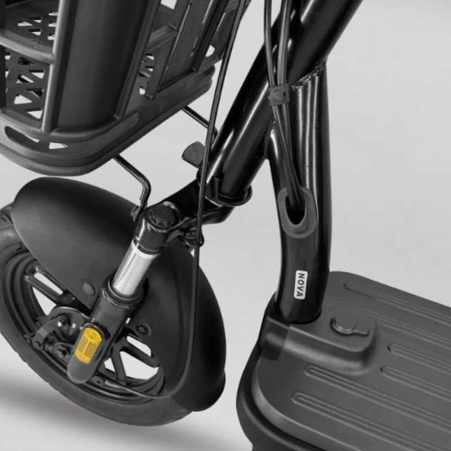 Електровелосипед EVOBIKE Nova Pro 2026 600W 48V 20Ah Бірюзовий | Графенова батарея | 40 км/год | 14", Фото 4