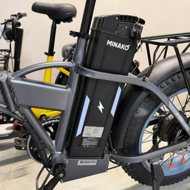 Электровелосипед MINAKO F10 MAX 1200W 48V 30Ah Yellow | Код товара 43807, Фото 5