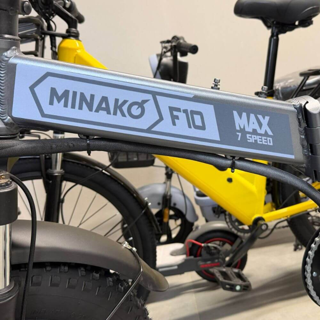 Электровелосипед MINAKO F10 MAX 1200W 48V 30Ah Gray | Код товара 43810, Фото 2
