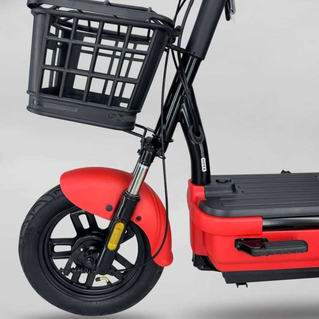 Електровелосипед EVOBIKE Nova Pro 2026 600W 48V 20Ah Графен Червоний | До 40 км/год | 14" | Гарантія 24 місяці, Фото 6