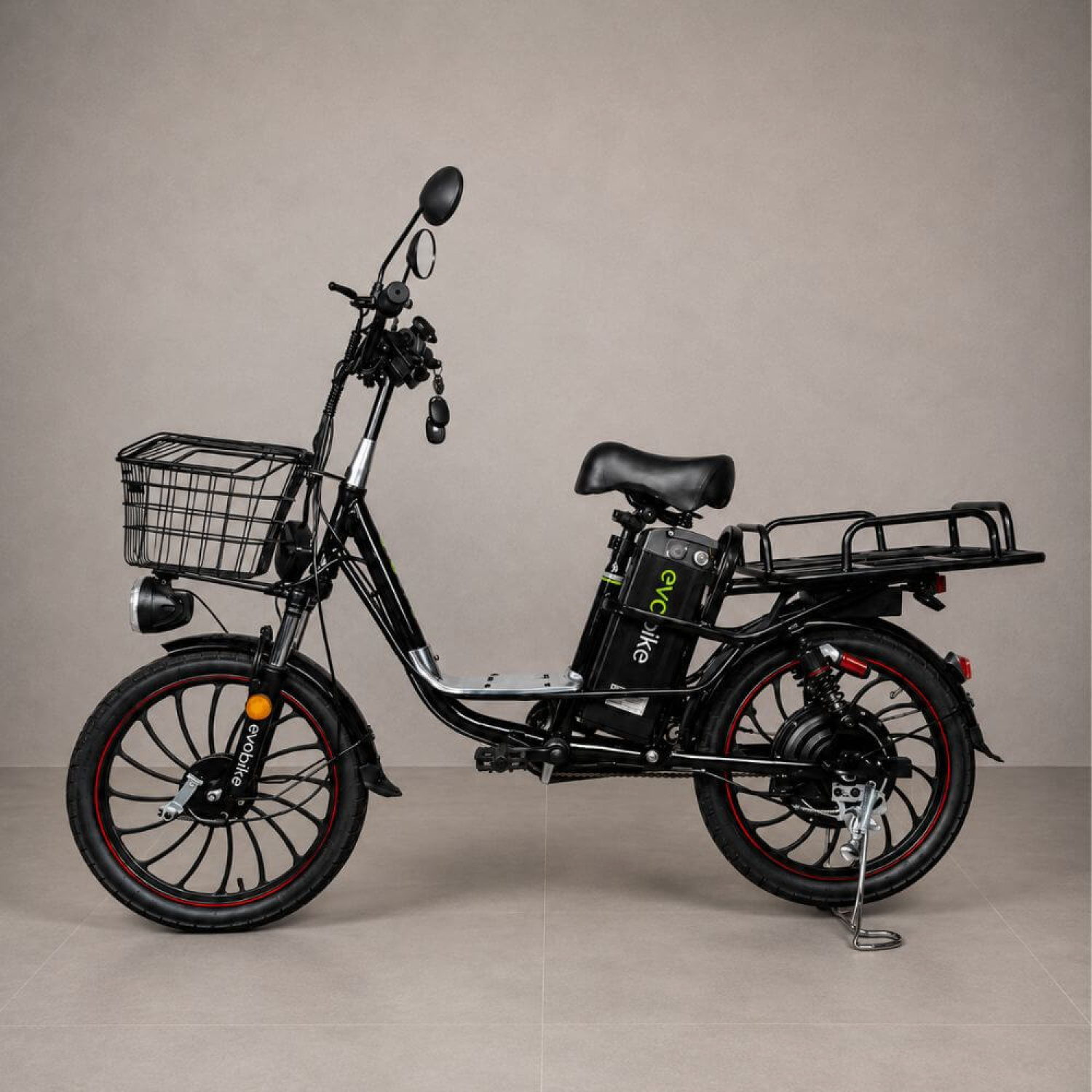 Электровелосипед Evo Bike X City U20 800W 48V с грузовым багажником | 45 км/ч | 20", Фото 1