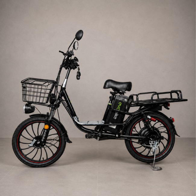 Електровелосипед Evo Bike X City U20 800W 48V з вантажним багажником | 45 км/год | 20", Фото 1