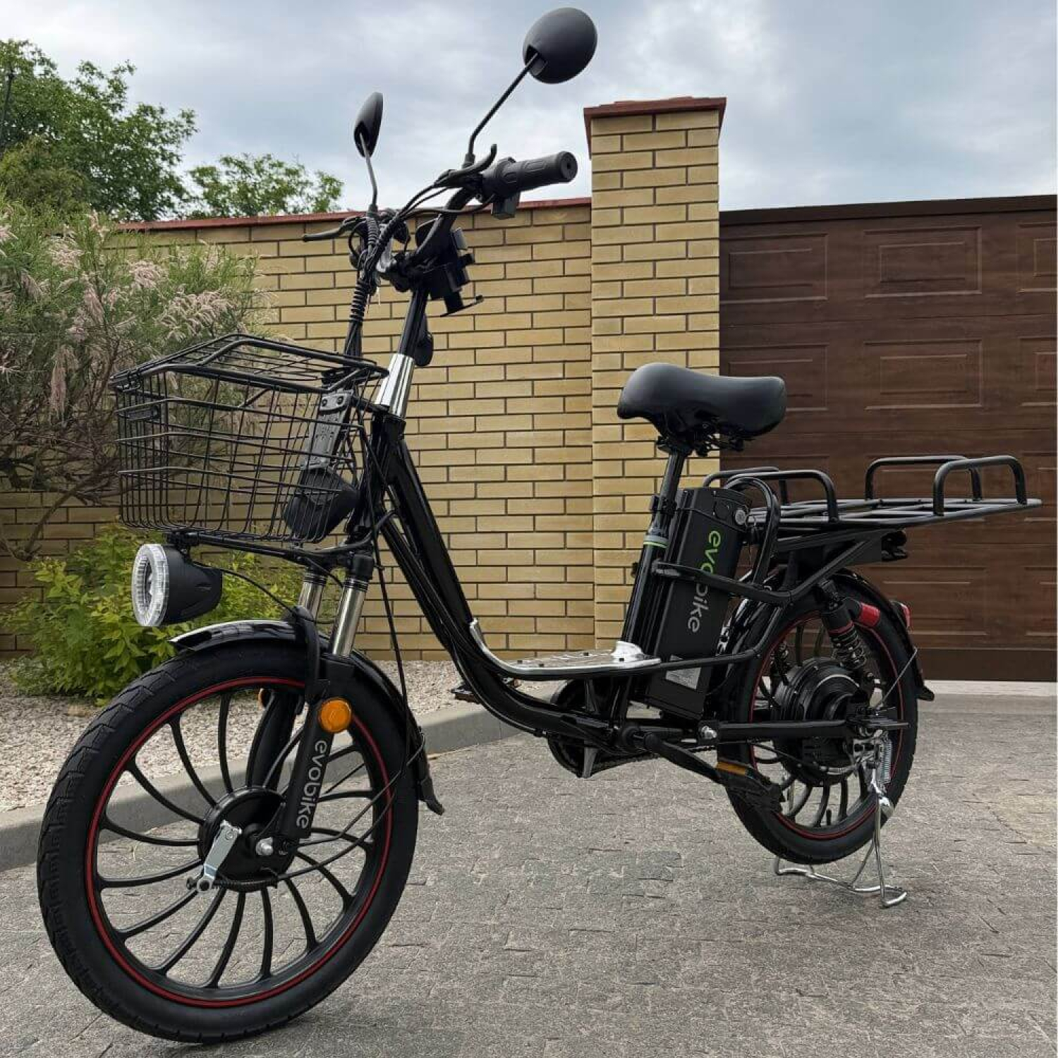 Электровелосипед Evo Bike X City U20 800W 48V с грузовым багажником | 45 км/ч | 20", Фото 13