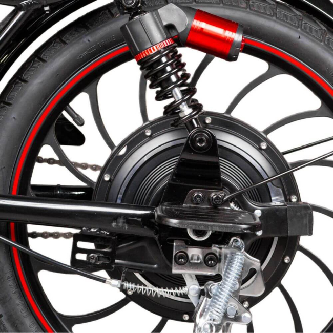 Електровелосипед Evo Bike X City U20 800W 48V з вантажним багажником | 45 км/год | 20", Фото 3