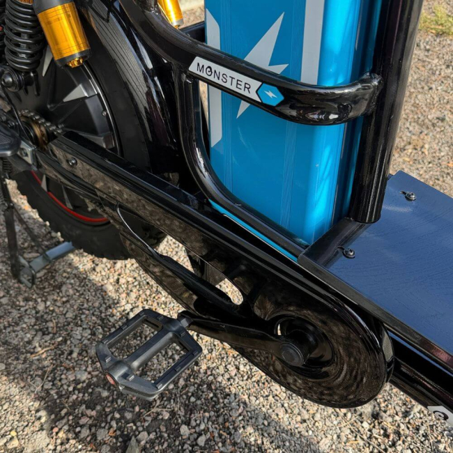 Електровелосипед Minako Monster Pro 2000W 60V 16х3" - гідравлічні гальма, посилена підвіска, Фото 2