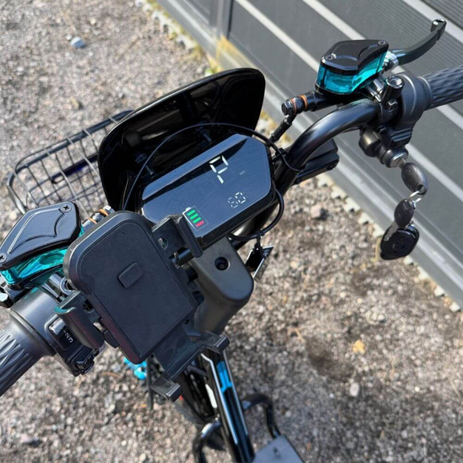 Електровелосипед Minako Monster Pro 2000W 60V 16х3" - гідравлічні гальма, посилена підвіска, Фото 14