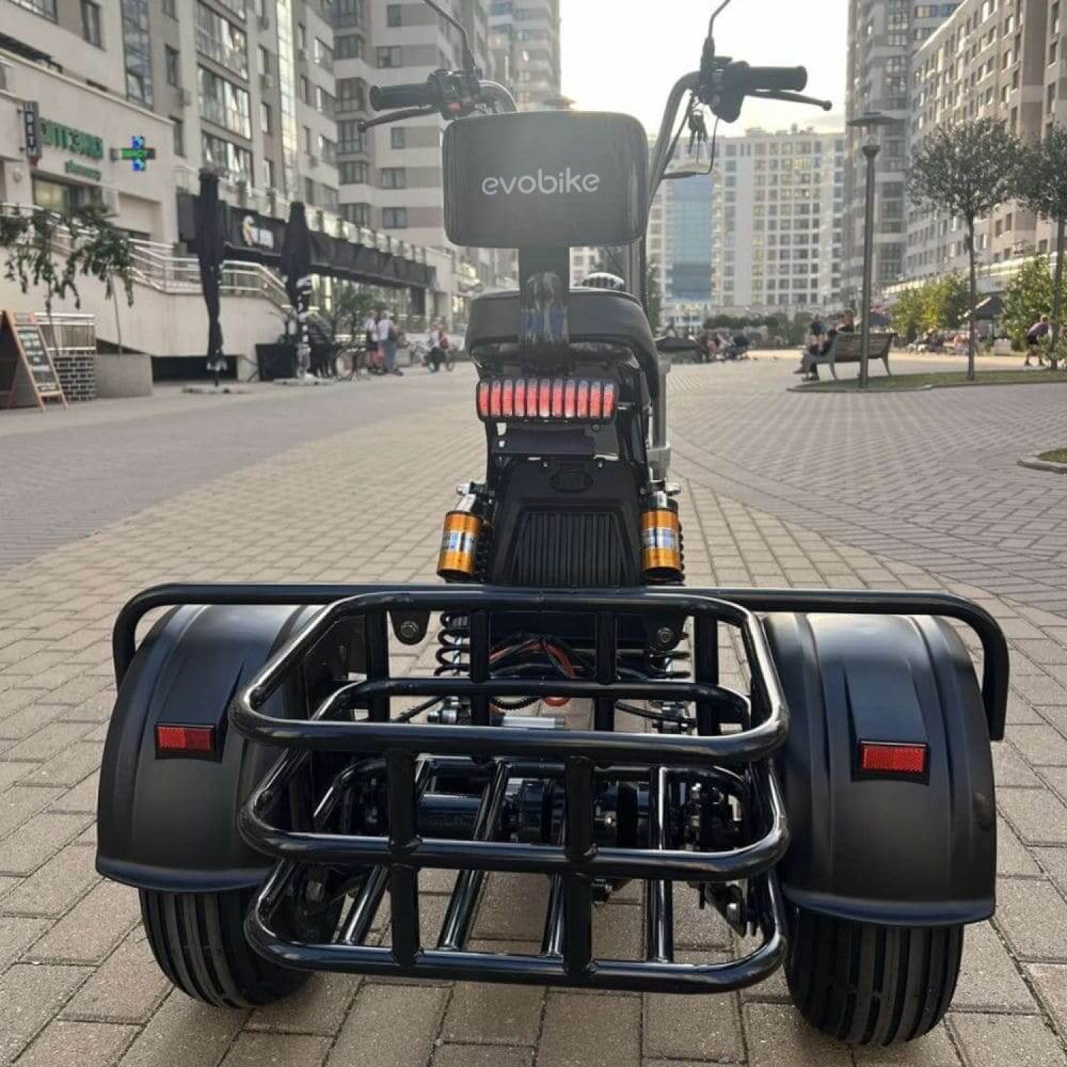 Электровелосипед CityCoco EVOBIKE Grizzly X3 48V 21Ah 2500W Трехколесный, Фото 3