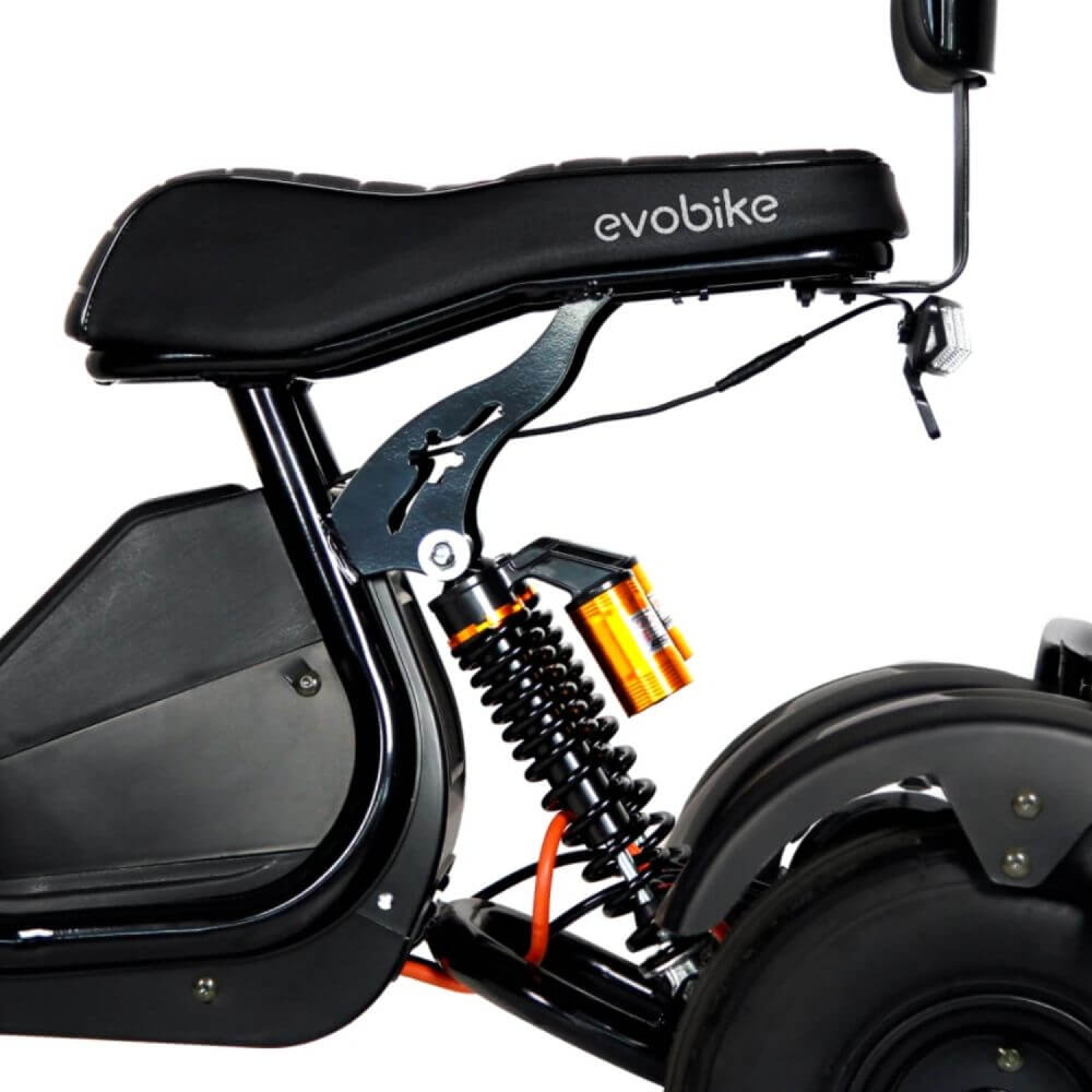 Электровелосипед EVOBIKE Grizzly X3 PRO 2500W 48V 24Ah | Трехколесный, до 50 км хода, 15" бескамерные колеса, гидравлические тормоза, амортизаторы, грузовой багажник, Фото 7