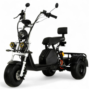 Электровелосипед EVOBIKE Grizzly X3 PRO 2500W 48V 24Ah | Трехколесный, до 50 км хода, 15" бескамерные колеса, гидравлические тормоза, амортизаторы, грузовой багажник