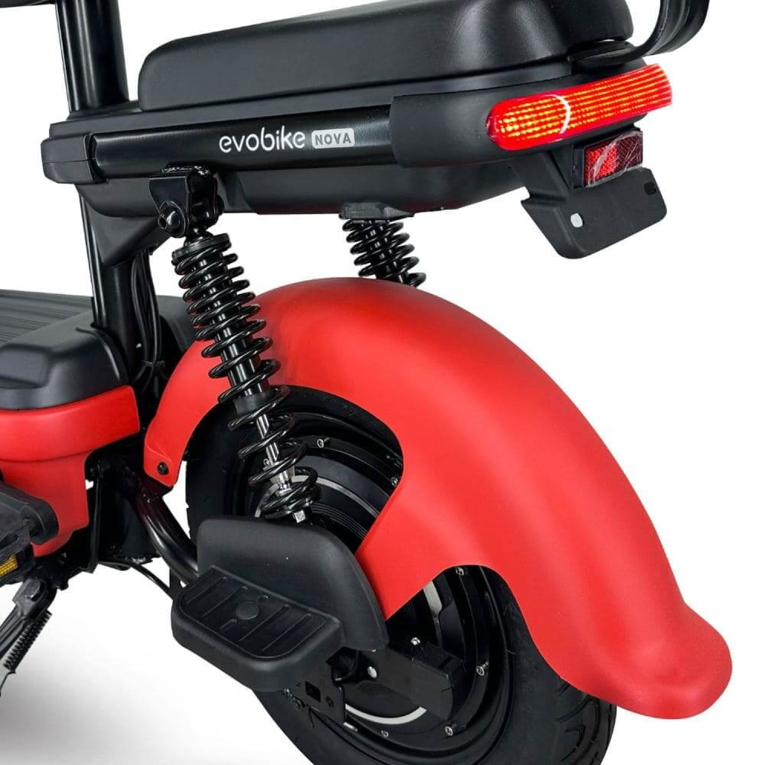  Электровелосипед EVOBIKE Nova ECO 20Ah 600W УСИЛЕННЫЙ АККУМУЛЯТОР КРАСНЫЙ, Фото 5