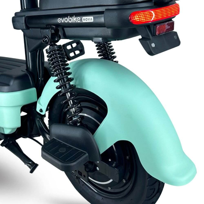 Електровелосипед EVOBIKE Nova ECO 20Ah 600W ПОСИЛЕНИЙ АКУМУЛЯТОР БІРЮЗОВИЙ, Фото 2