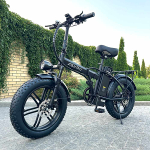 Електровелосипед складний фетбайк ASKMY U20 Max 48V 21Ah з додатковим сидінням