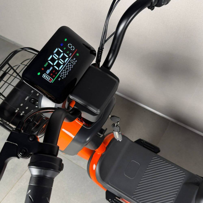 Електровелосипед EVOBIKE ATLAS PRO 14" 800W 60V 20Ah Помаранчевий | Код товару 76653, Фото 8