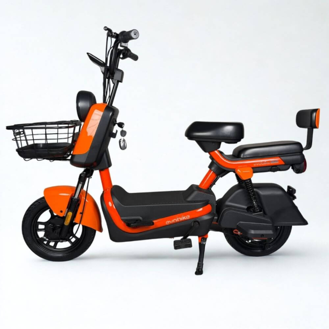 Електровелосипед EVOBIKE ATLAS PRO 14" 800W 60V 20Ah Помаранчевий | Код товару 76653, Фото 1