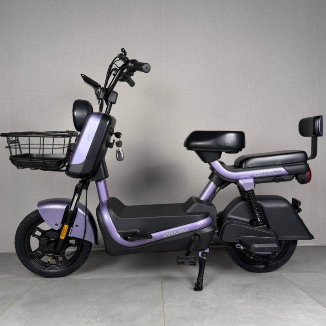 Электровелосипед EVOBIKE ATLAS 14" 800W 60V 20Ah Фиолетовый | Код товара 76658, Фото 2