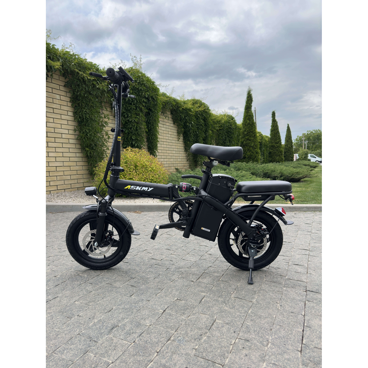 Электровелосипед складной ASKMY U14 Pro 2025 48V 15Ah с амортизатором Модель 2025!, Фото 11