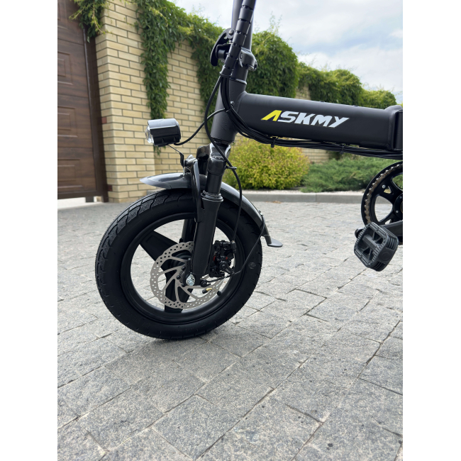 Електровелосипед складний ASKMY U14 Pro 2025 48V 15Ah з амортизатором Модель 2025!, Фото 14