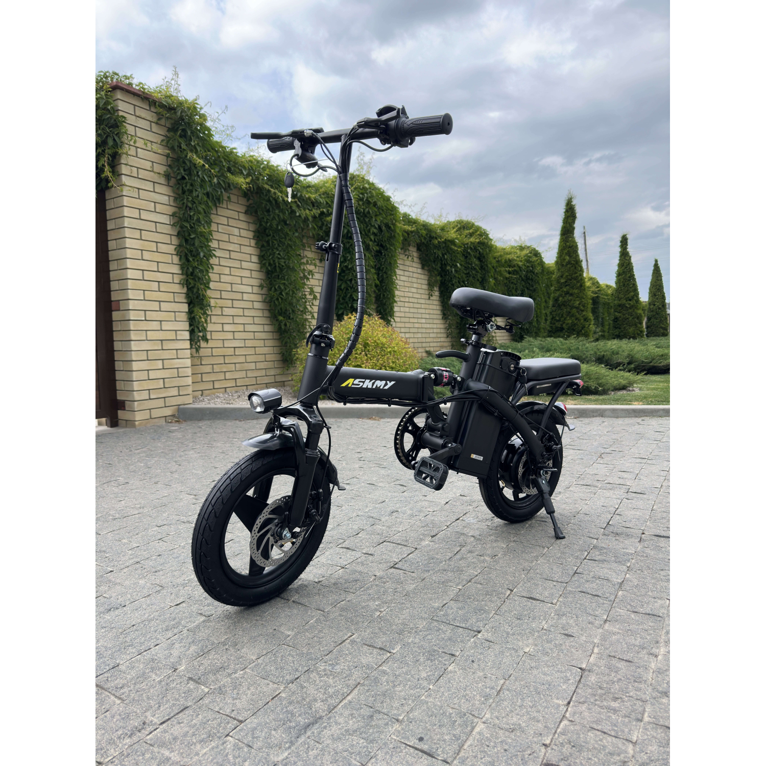 Электровелосипед складной ASKMY U14 Pro 2025 48V 15Ah с амортизатором Модель 2025!, Фото 1