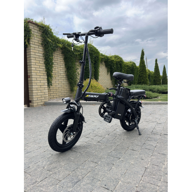 Електровелосипед складний ASKMY U14 Pro 2025 48V 15Ah з амортизатором Модель 2025!, Фото 1
