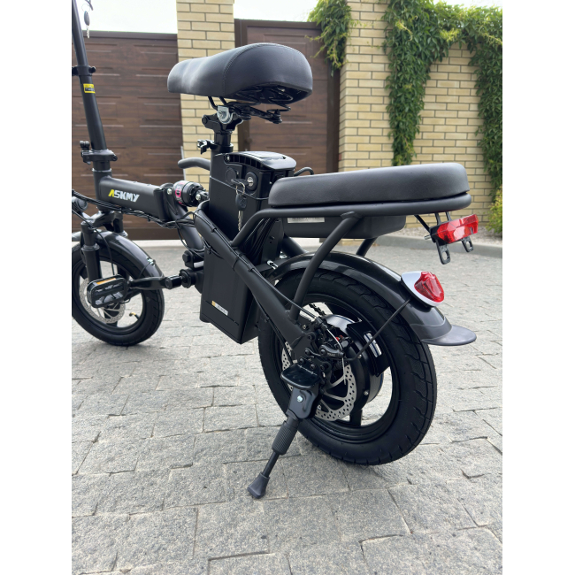 Електровелосипед складний ASKMY U14 Pro 2025 48V 15Ah з амортизатором Модель 2025!, Фото 6