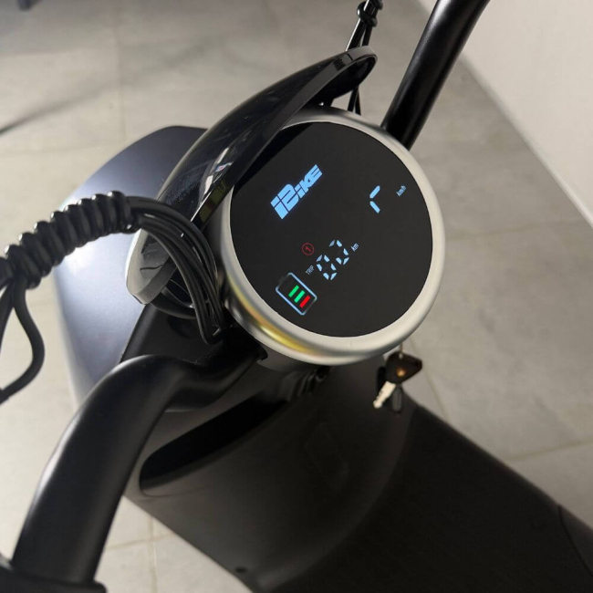 Електровелосипед EVOBIKE UNO 600W 48V 20Ah Graphene 14" Графітовий металік | До 35 км/год | Двомісний | Гарантія 24 місяці, Фото 5