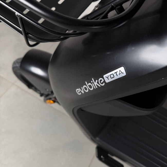 Електровелосипед EVOBIKE YOTA 800W 48V 20Ah Graphene 14" Чорний | До 35 км/год | Передній кошик | Гарантія 24 місяці, Фото 4