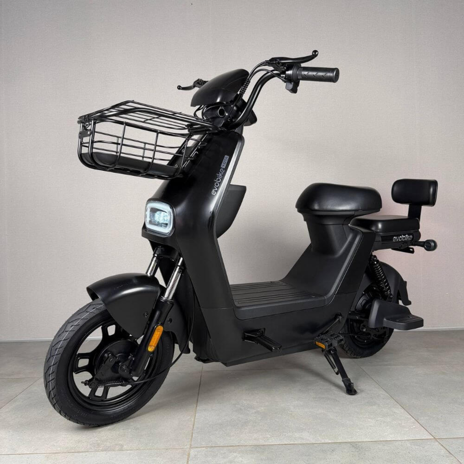 Электровелосипед EVOBIKE YOTA 800W 48V 20Ah Graphene 14" Чёрный | До 35 км/ч | Передняя корзина | Гарантия 24 месяца, Фото 1