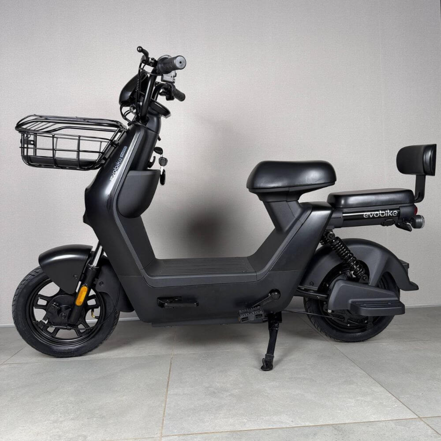 Электровелосипед EVOBIKE YOTA 800W 48V 20Ah Graphene 14" Чёрный | До 35 км/ч | Передняя корзина | Гарантия 24 месяца, Фото 7