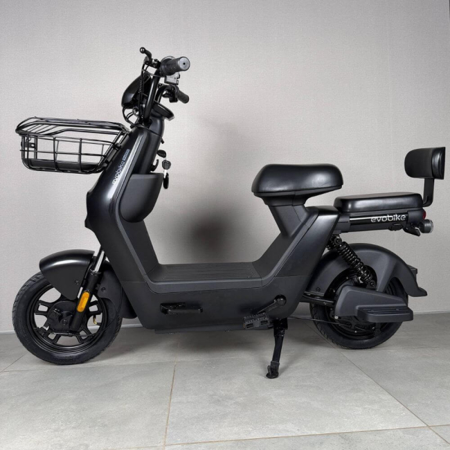 Електровелосипед EVOBIKE YOTA 800W 48V 20Ah Graphene 14" Чорний | До 35 км/год | Передній кошик | Гарантія 24 місяці, Фото 7