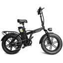 Електровелосипед складаний ASKMY U20 Max 48V 21Ah з додатковим сидінням та кошиком фетбайк, Фото 4