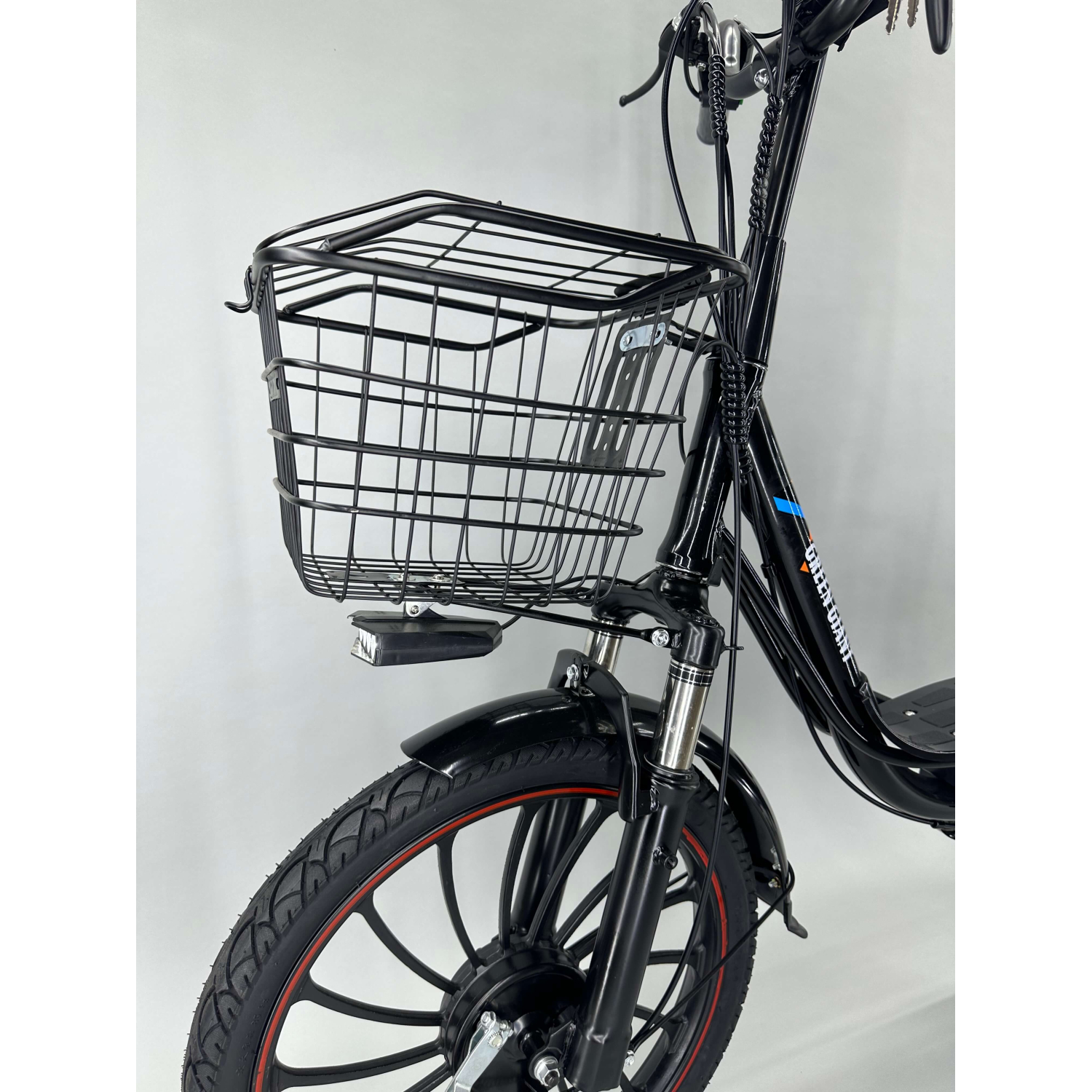 Электровелосипед GREEN GIANT U18 Eco 26Ah 48V С передним амортизатором Черный Модель 2025 года!, Фото 6