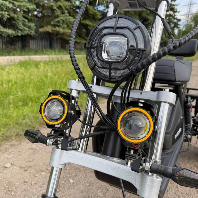 Електровелосипед CityCoco EVOBIKE Grizzly X3 2500W 48V 24Ah Червоний | До 40 км/год | Li-ion | Гарантія 24 місяці, Фото 3