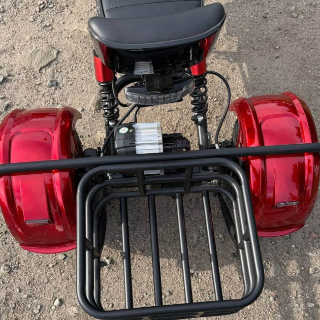 Електровелосипед CityCoco EVOBIKE Grizzly X3 2500W 48V 24Ah Червоний | До 40 км/год | Li-ion | Гарантія 24 місяці, Фото 6