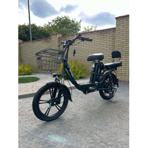 Електровелосипед GREEN GIANT U18 PRO 26Ah 60V Black з заднім амортизатором модель 2025 року! 