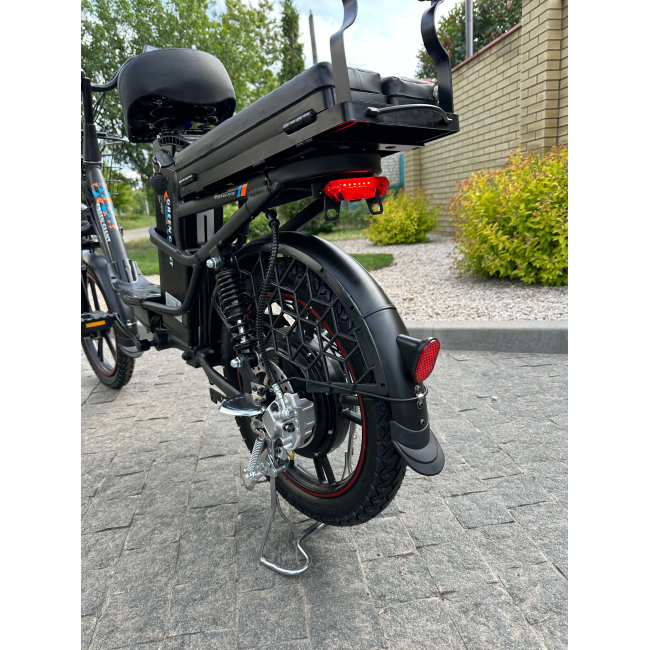 Електровелосипед GREEN GIANT U18 PRO 26Ah 60V Black з заднім амортизатором модель 2025 року!, Фото 14